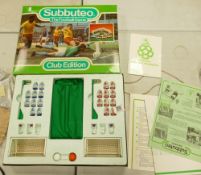 Boxed Subbuteo Club Edition Football Game: