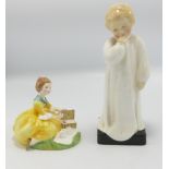 Rpoyal Doulton Child Figures: Darling HN1319 & Picnic HN2388(2)