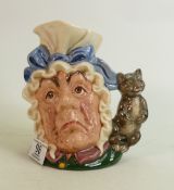 Royal Doulton Large Character Jug: The Cook & The Cheshire Cat D6842