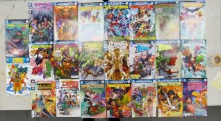 A collection of DC Universe Titan & Teen Titan Comics