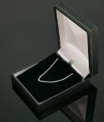 Sterling silver necklace, QVC brand new and boxed.size K, 3.3g.