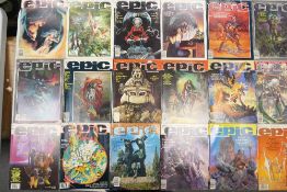 A collection of 1980's Epic Illustrated Fantasy & Science Fiction Comics:22 copies