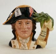 Royal Doulton Large Character Jug: Captain Bligh D6967, jug of the year 1995, boxed
