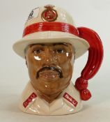 Royal Doulton Large Character Jug: The Bahamas Police Man D6912, boxed