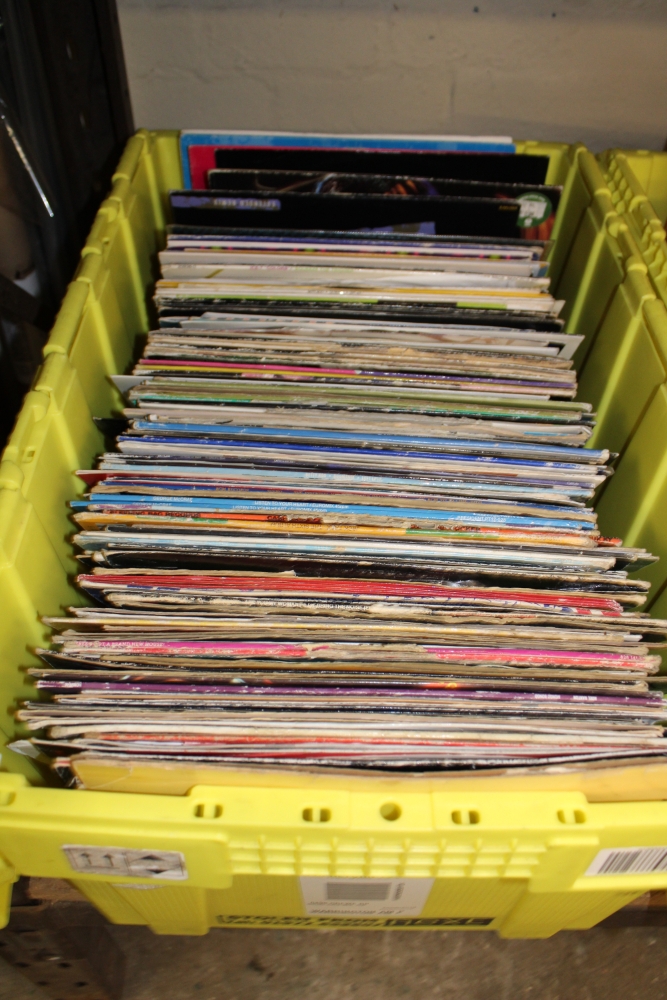 A large collection of vinyl albums including: Fresh Prince, pop etc 1 box.
