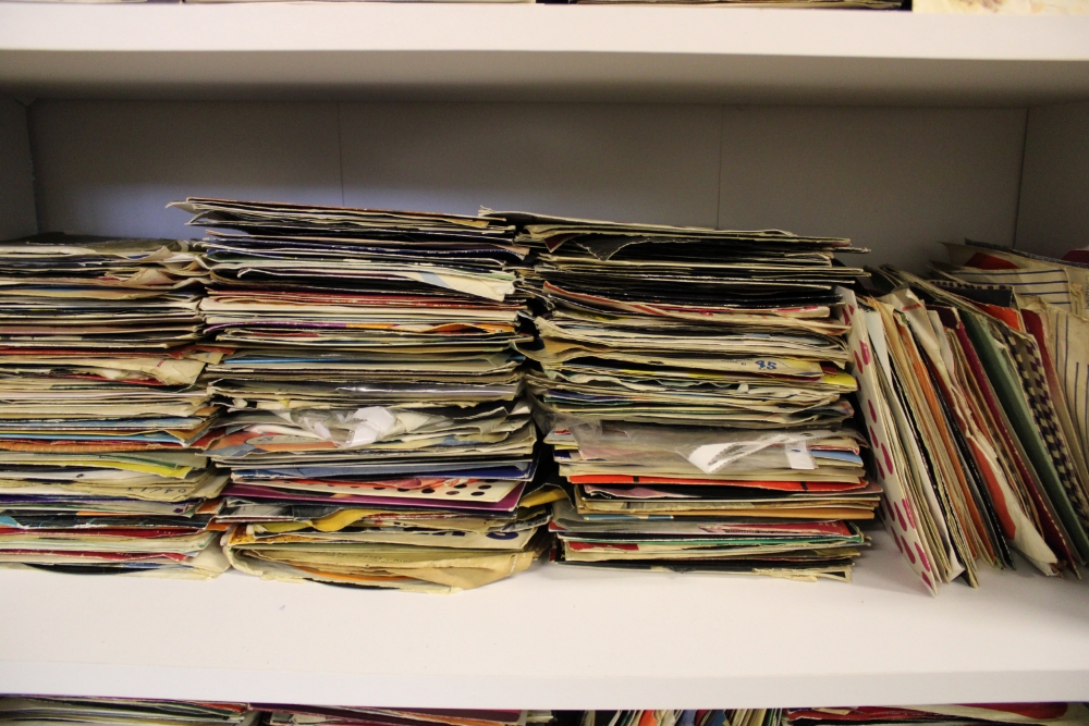 A collection of 45 rpm singles 1960's/1970's/1980's mixed genres: viewing advised.