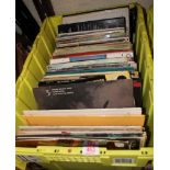 A large collection of vinyl albums including: Beethoven, George Lloyd etc 1 box.