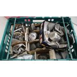 A collection of new golf club heads: Penick, Advantage Grafton, Velociteque etc (1 tray).