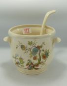 Masons Bird of Paradise Patterned Small Tureen & Ladle: height 15cm