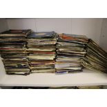 A collection of 45 rpm singles 1960's/1970's/1980's mixed genres: viewing advised.