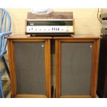 Sony stereo music system HP511A: together with a pair of KEF speakers in walnut cabinets.