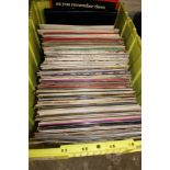 A large collection of vinyl albums including: classical, Gilbert & Sullivan etc 1 box.