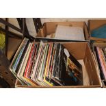 A large collection of vinyl albums including: Soundtracks, The Pretenders, UB40, The Police etc 2