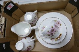 Elizabethan Floral Decorated Tea Ware: