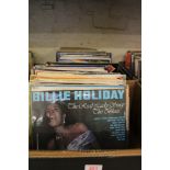 A large collection of vinyl albums including: Blues & Jazz, The Jackson's, Gilbert & Sullivan etc