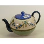 James Macintyre & Co florian ware teapot: (wrong cover)