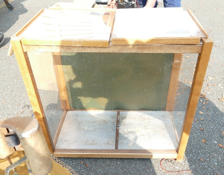 Wooden Cased 1950's School Vivarium: