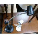 Serious Branded Articulated Reading Lamp: with similar smaller item(2)