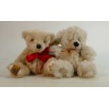 Merry Thought & Cuddle Times Branded Teddy Bears: height of tallest 18cm(2)