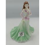 Coalport figure Jayne: figure of the year 2000. Boxed