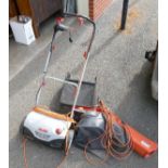 Al-co 38 VLE Combi Care scarifier: together with garden blower(2)