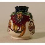 Moorcroft Anna Lily Vase: by Nicola Slaney height 7.5cm