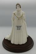 Coalport Limited Edition Boxed Figure Queen Victoria: boxed with cert