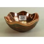 Nambé Copper Canyon Bowl: diameter 15cm