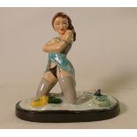 Peggy Davies Erotic Phoebe Figurine: Artist Original Colourway 1/1. By Victoria Bourne.