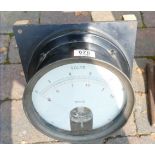 Metal Cased Ferranti School / Laboratory Display Voltage Meter