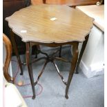 Early 20th Century Mahogany Six Legged Octagonal Table: