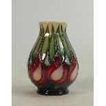 Moorcroft April tulip vase: Height 10cm