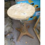 Cast Iron Singer Sewing Machine Stool: