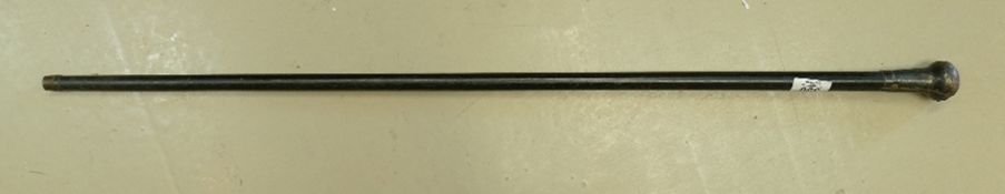 Early 20th century Swagger Stick: damaged top