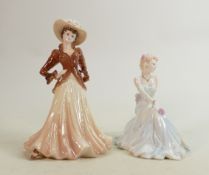 Coalport Ladies of Fashion Figures Jean & Gail(2):