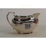 Silver cream jug Sheffield 1927 180 grams: