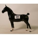 Beswick black Hackney Horse 1361: