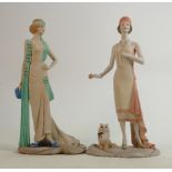 Wedgwood Resin Roaring Twenties Figures(2):