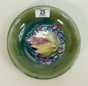 Moorcroft Leaf and berry shallow bowl: 18.5cm diameter