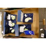 A collection of Boxed Compton Wood House Limited Edition Royal Bridal Bouquets: