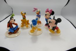 Royal Doulton The Mickey Mouse 70th Anniversary Collection: Donald Duck MM3, Mickey Mouse MM1,