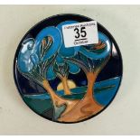 Moorcroft Moonlit Sonata coaster: