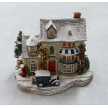 Lilliput Lane Figure Christmas Cake L2397: boxed