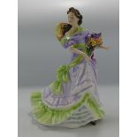 Royal Doulton figurine Summertime: Hn3478 from the seasons series by Valerie Annand, boxed