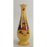 Aynsley Orchard Gold Vase: height 26cm