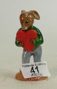 Royal Doulton Bunnykins figure Sweetheart DB130: painted in a different colourway.