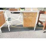 School Type Mid Century Chemistry / Home Economics Work Station: