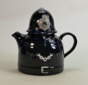 Carltonware Police Theme Novelty Teapot: height 20cm