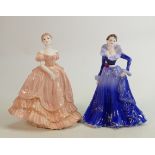 Coalport Ladies of Fashion Figures Anne & Louisa(2):