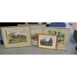 Local Interest Stella Jones Watercolours Of Nantwich, Ashley , surrounding area & similar image of